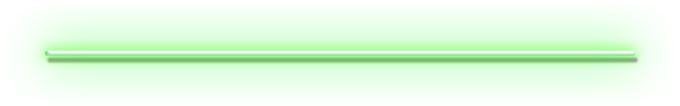 A Green Light Line In A Dark Background
