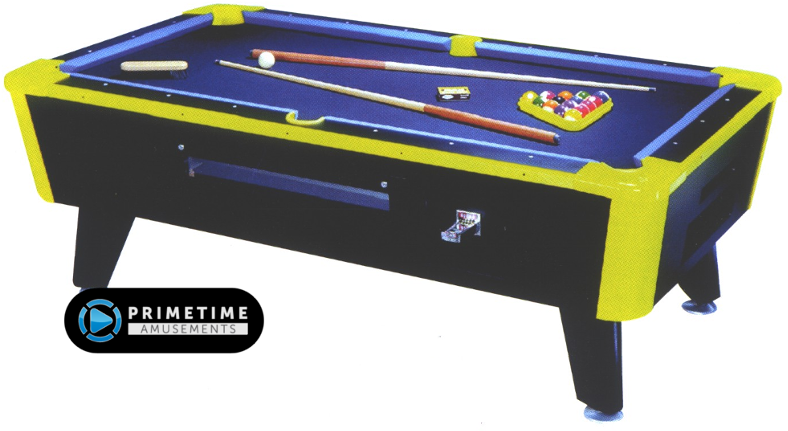Neon Lites Coin-op Pool Table By Great American - Great American Pool Table, Hd Png Download