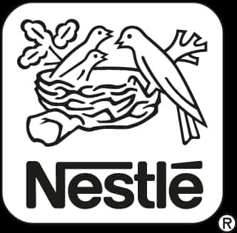 Nestle Logo With Birds In Nest