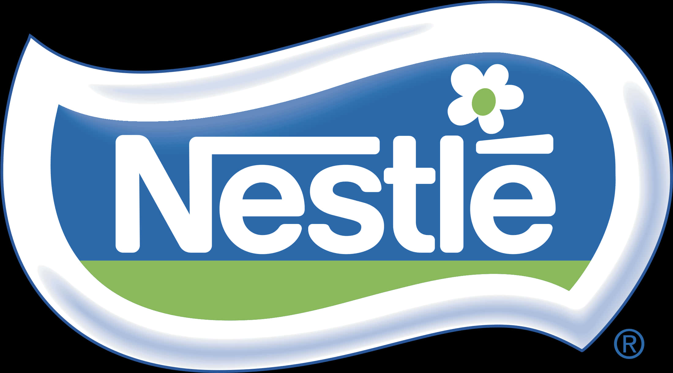 Official Nestle Logo With Flower