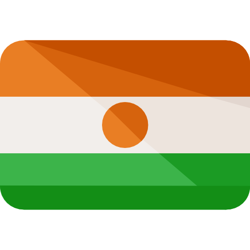 A Flag Of Orange White And Green With A Circle