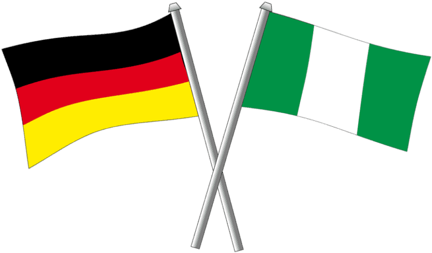 Nigerian And German Flag, Hd Png Download