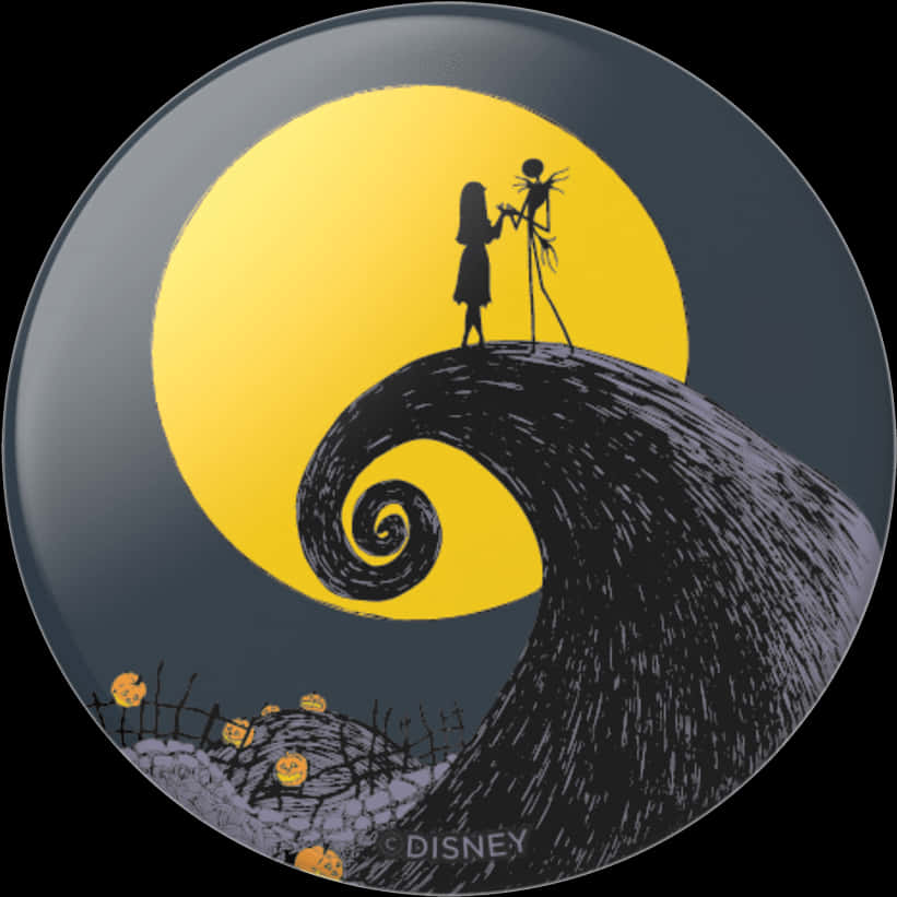 A Cartoon Of A Woman And A Man On A Wave
