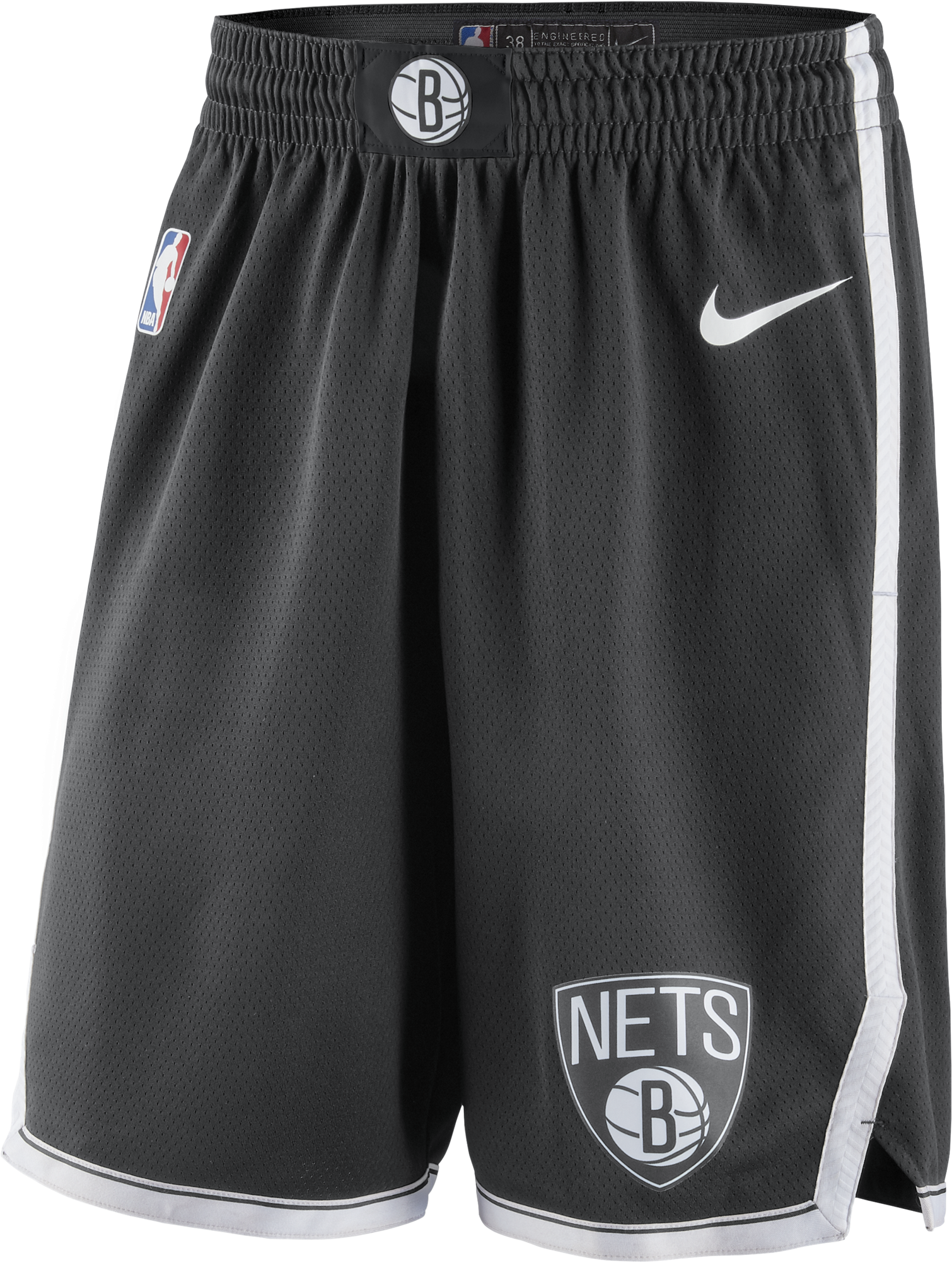 Nike Nba Brooklyn Nets Swingman Road Shorts, Hd Png Download