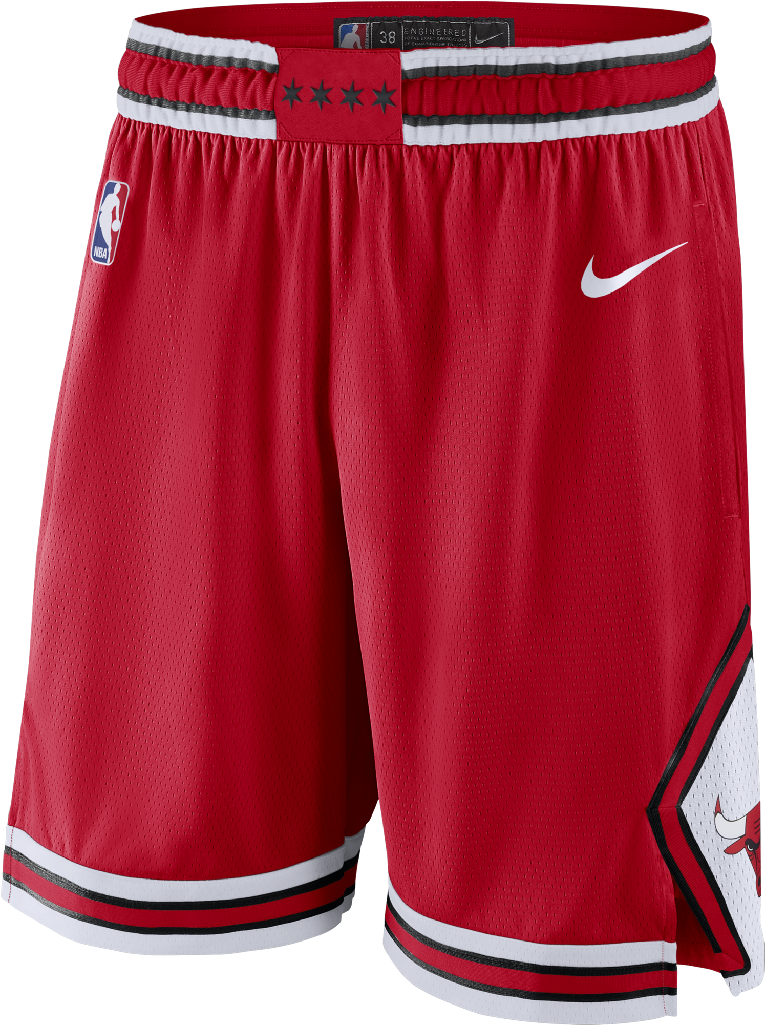 Nike Nba Chicago Bulls Swingman Road Shorts - Nike Bulls Shorts, Hd Png Download