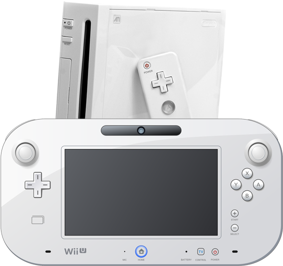 A White Video Game System