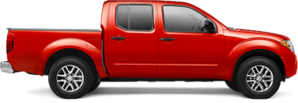 A Red Truck With Black Background