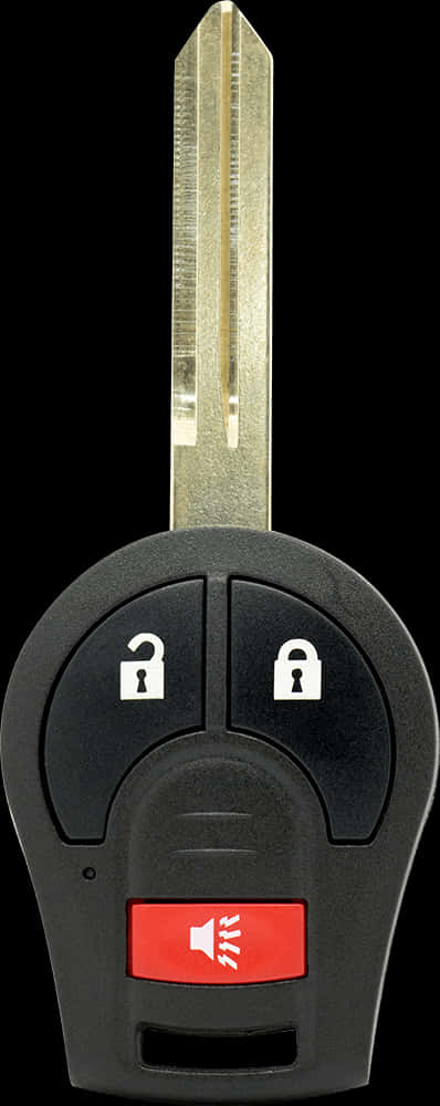 Close-up Of A Key With A Lock And Key