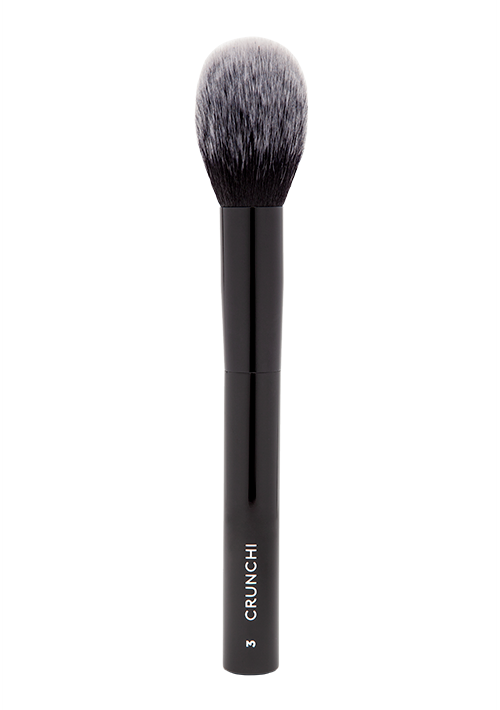 A Black Brush With A Black Handle