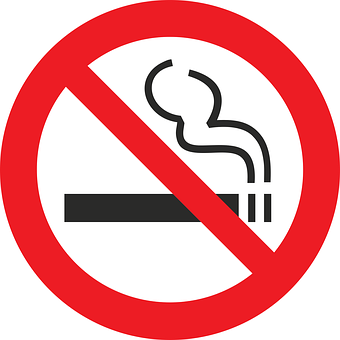 A No Smoking Sign
