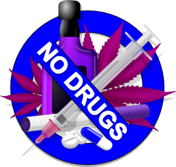 A No Drugs Logo