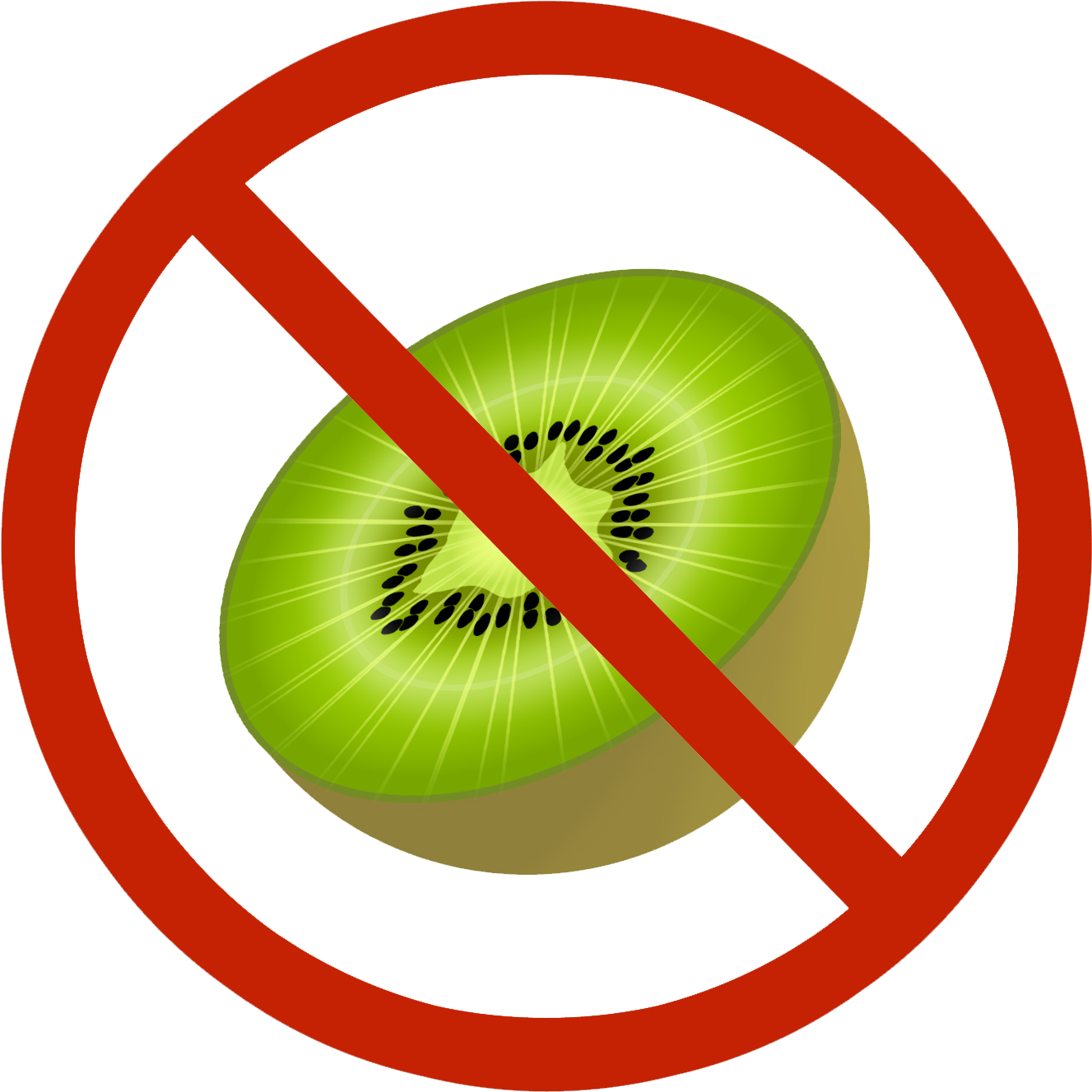 Noise Pollution Icon Png , Png Download - No Kiwi Fruit Sign, Transparent Png