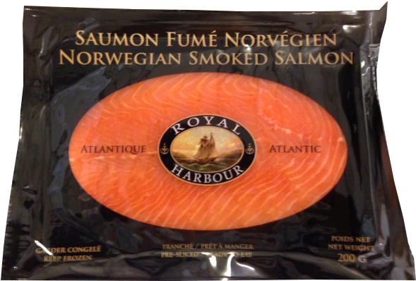 A Package Of Smoked Salmon