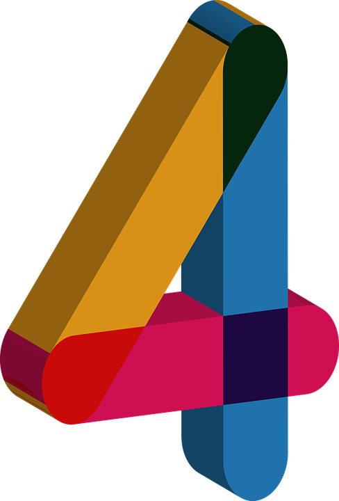 A Colorful Logo With Black Background