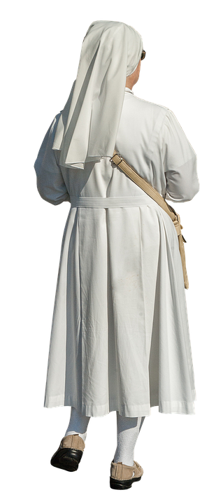 A Person Wearing A White Robe