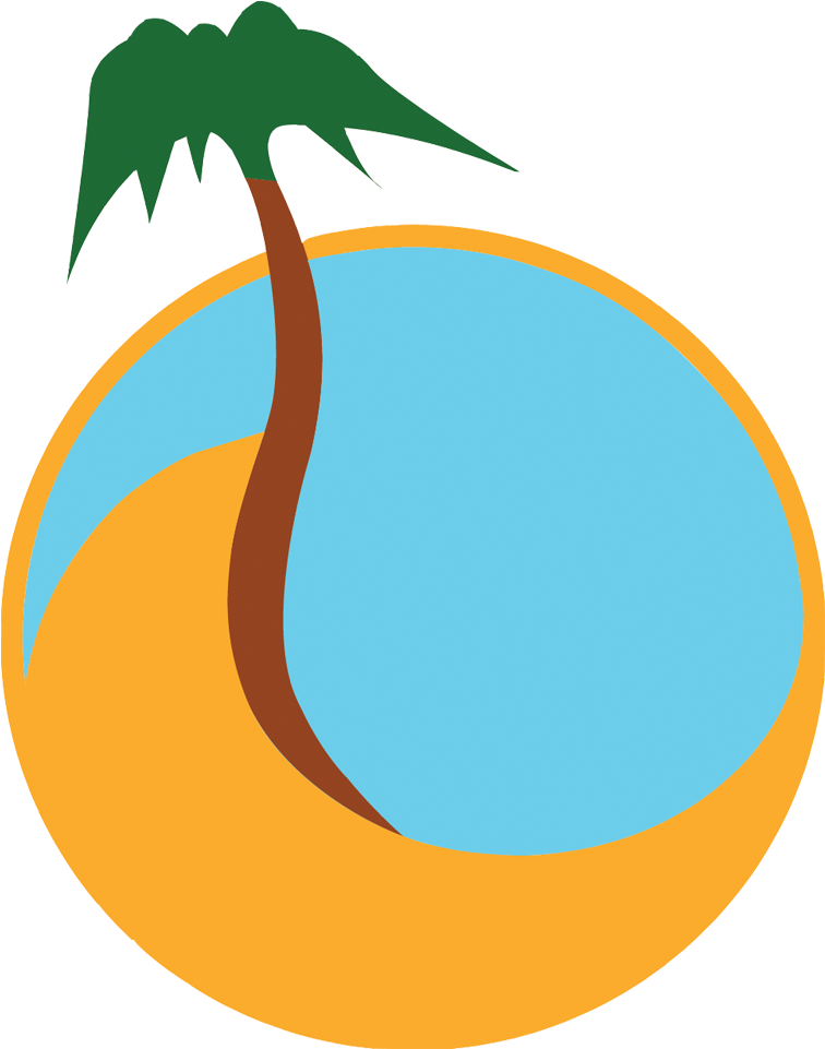 A Logo Of A Palm Tree