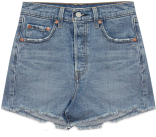A Close Up Of A Jean Shorts