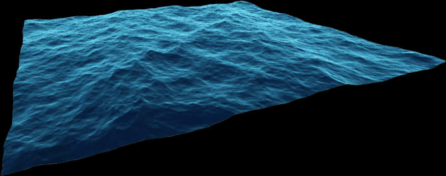 A Blue Water With A Black Background