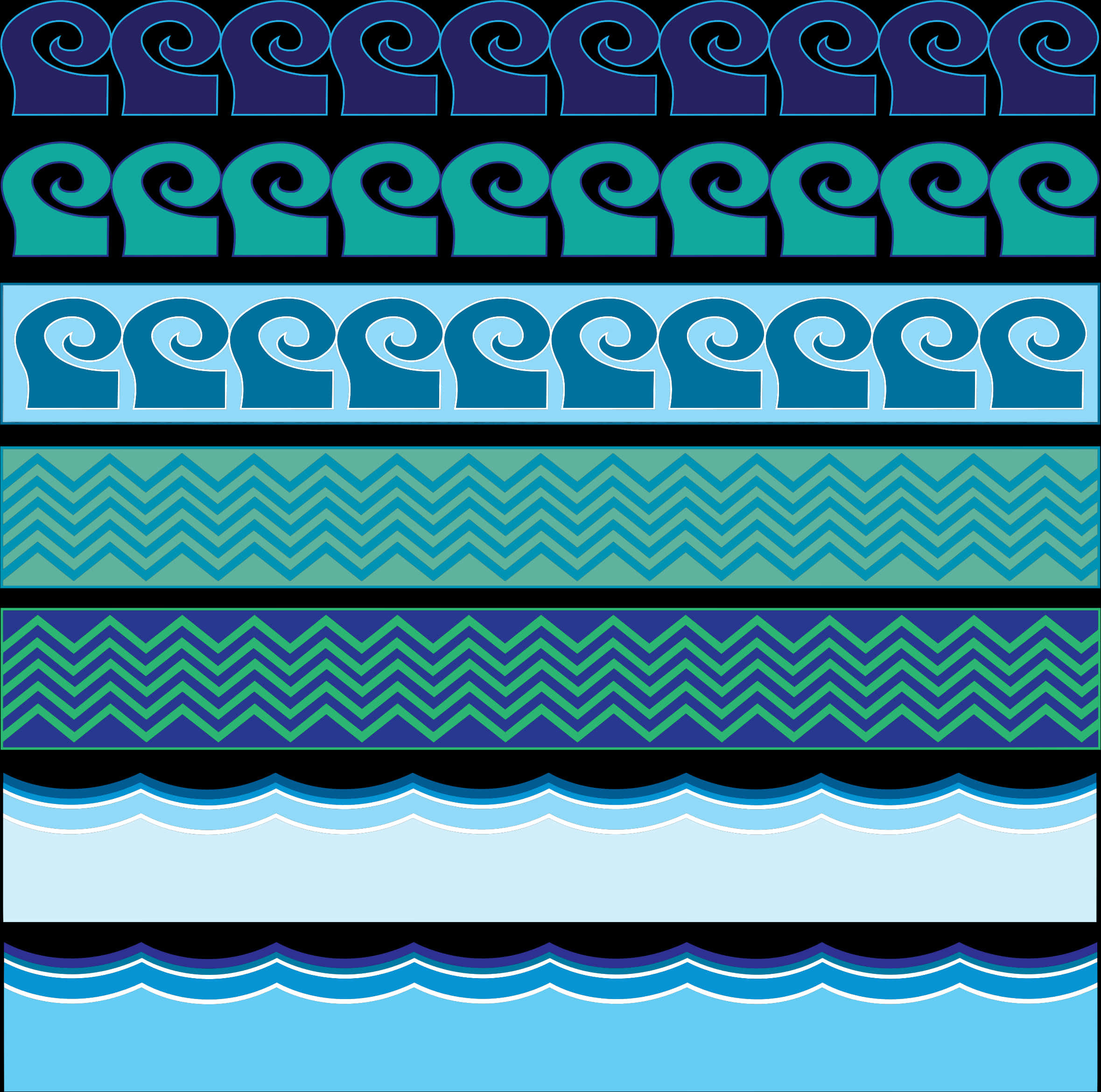 A Collection Of Waves And Waves