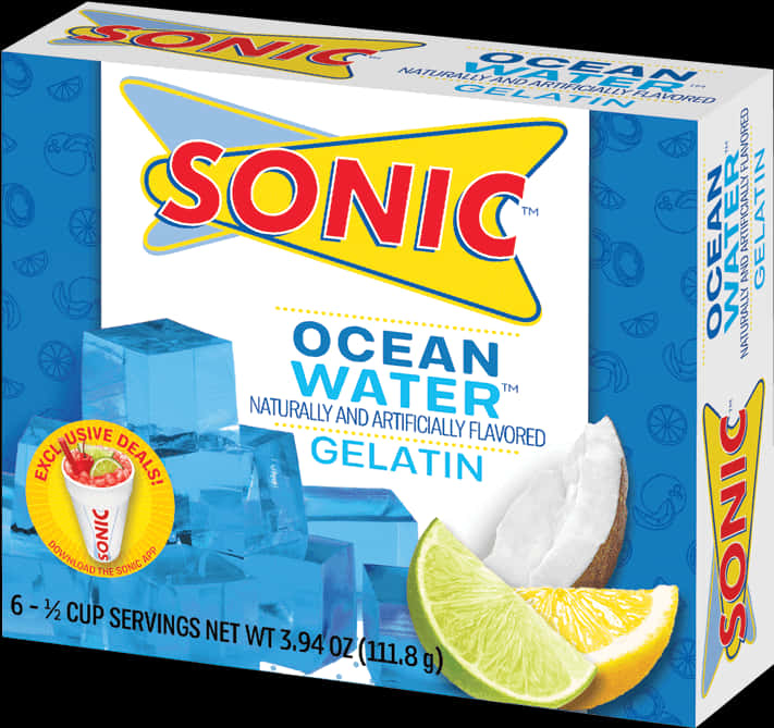 A Box Of Gelatin Flavored Water