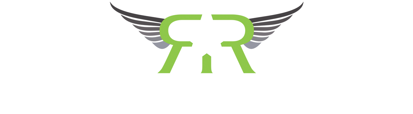 A Black And Green Logo With White Text And A Star