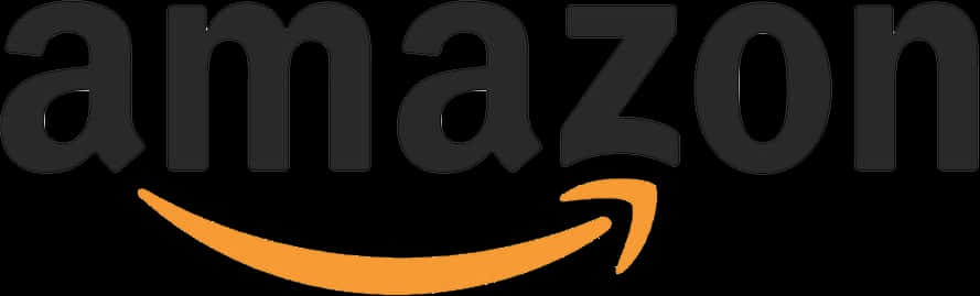Official Amazon Logo On Transparent Background