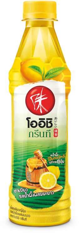 Oishi Green Tea Honey Lemon, Hd Png Download