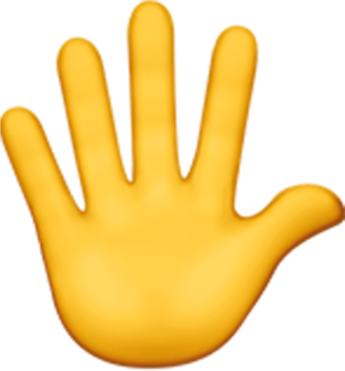 Okay Finger Emoji Png - High Five Hand Emoji, Transparent Png