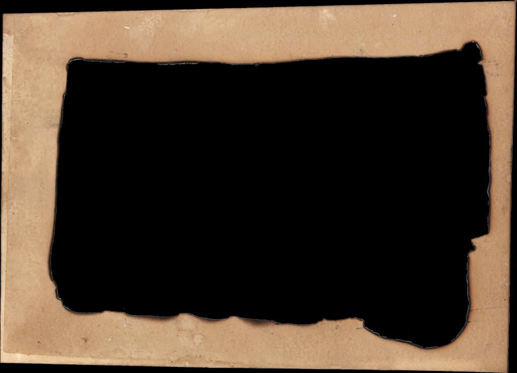 Old Brown Paper Texture Border