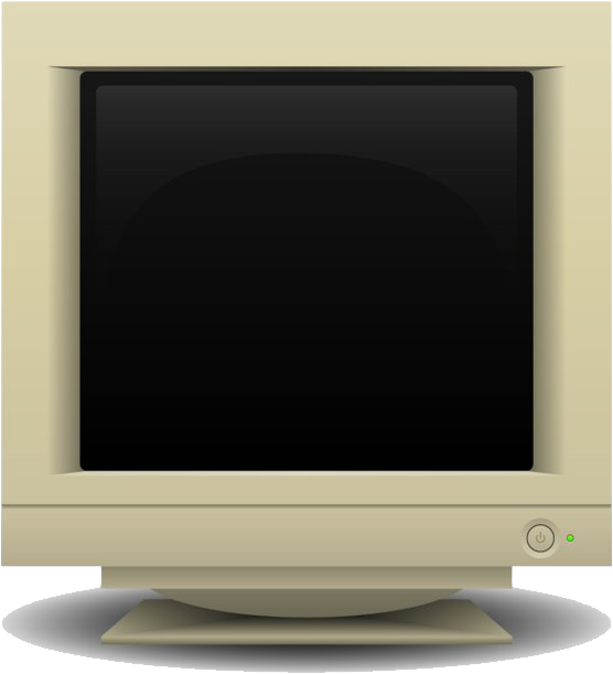 Old Computer Png 556 X 611