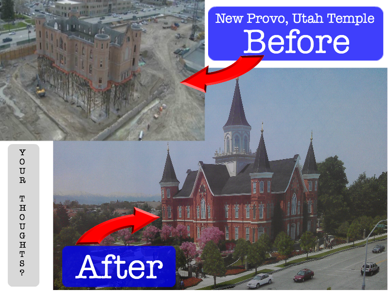 Old Provo Utah Temple, Hd Png Download