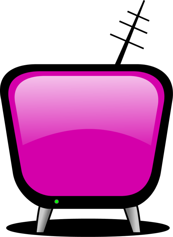 A Pink Square With Green Light
