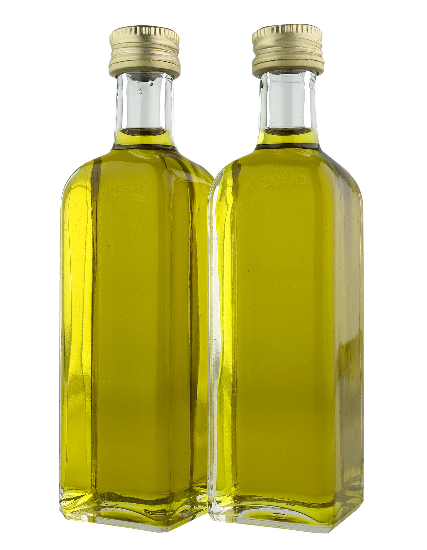 Two Bottles Of Olive Oil