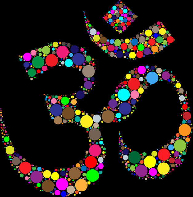 A Colorful Doted Symbol