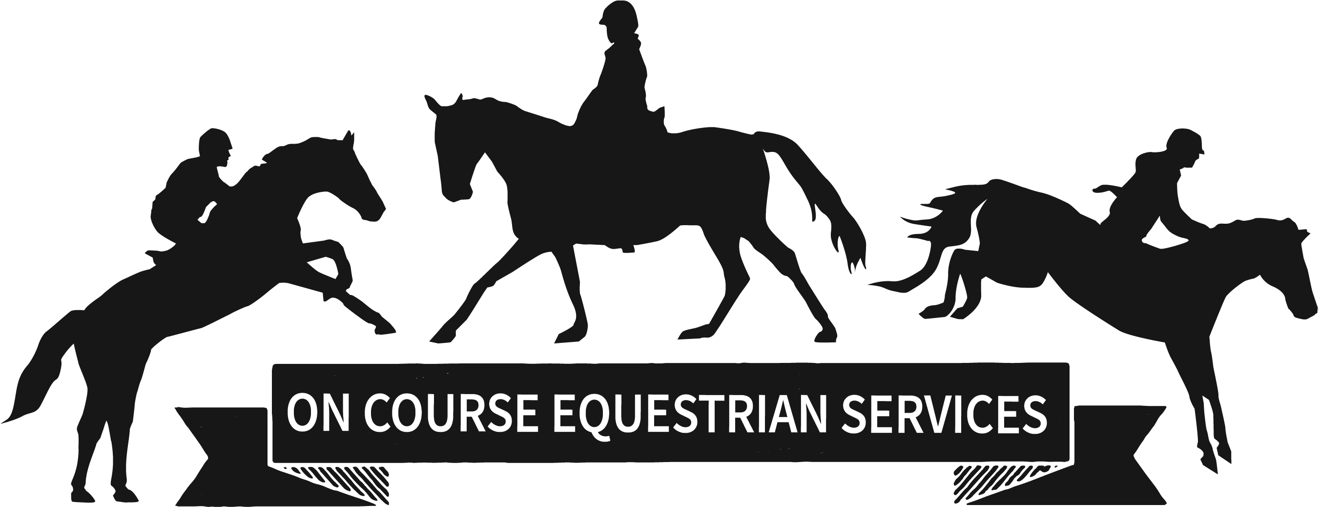 A Silhouette Of A Person Riding A Horse