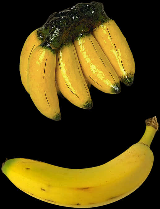 One Banana Bunch And One Banana