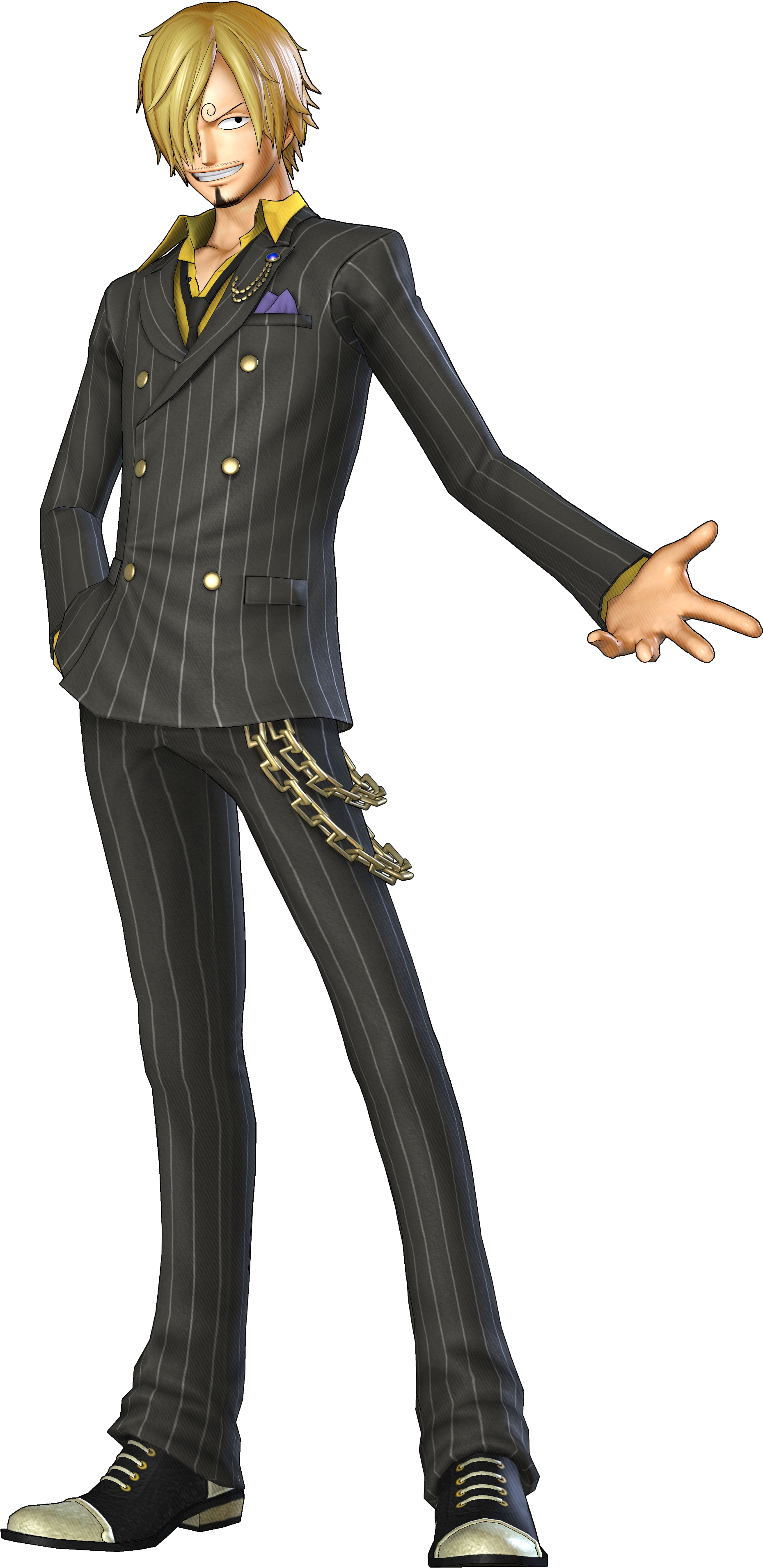 A Cartoon Character Wearing A Suit