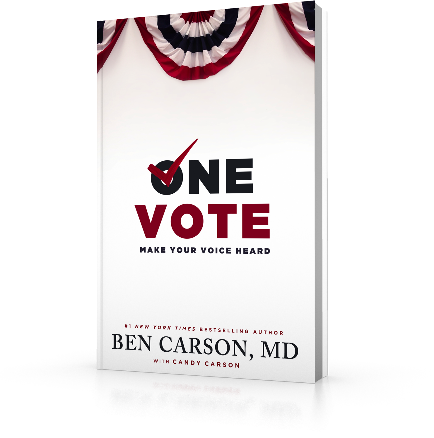 One Vote Book Cover 3d, Hd Png Download