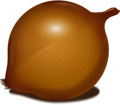 A Close Up Of A Onion