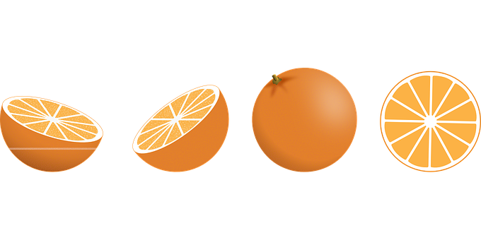 A Close-up Of An Orange