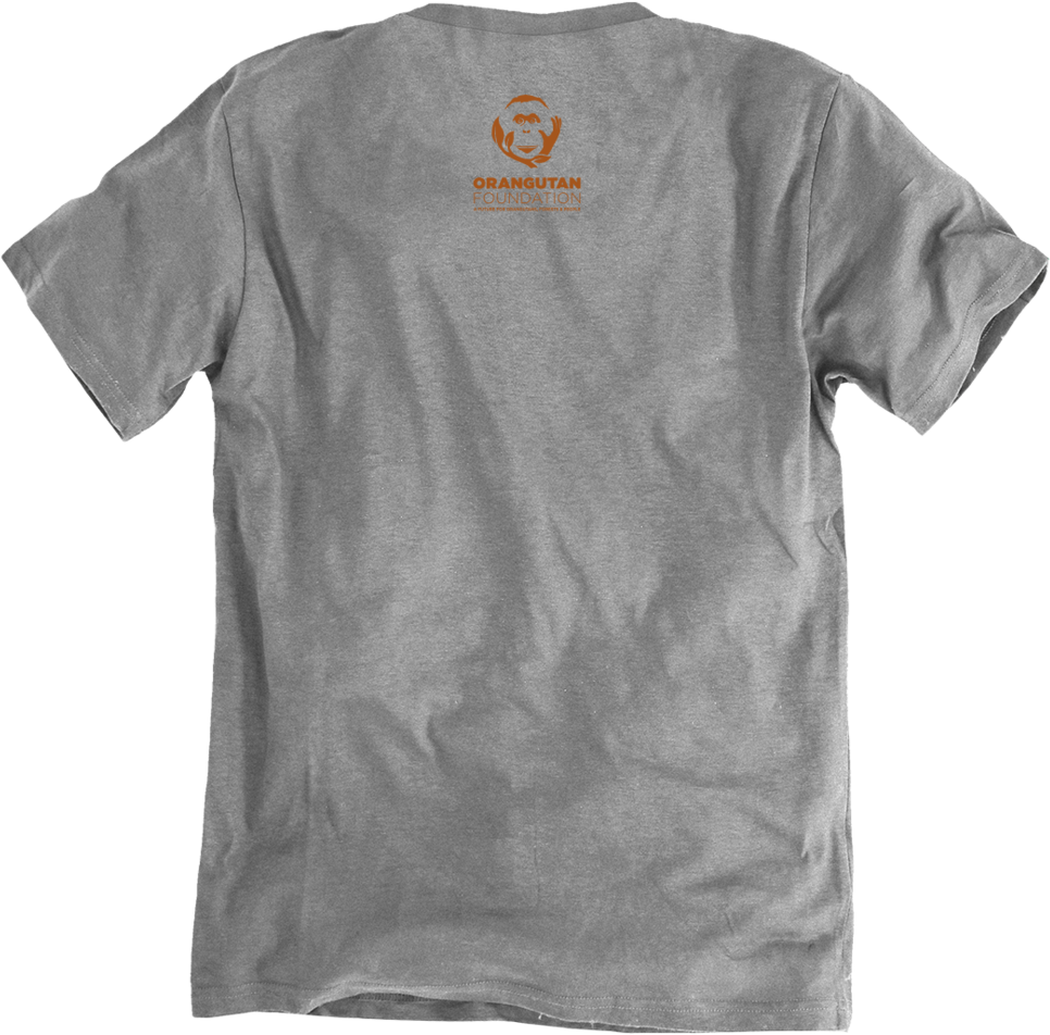 Orangutan Foundation Rna1 Style 1 Back - Active Shirt, Hd Png Download