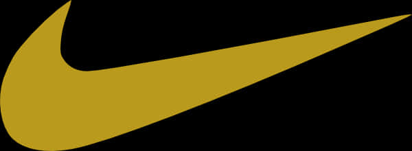 Oro Nike Logo Swoosh