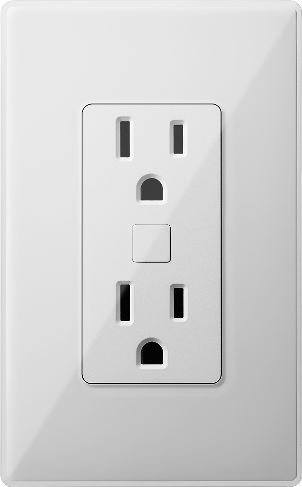 A Close-up Of A Wall Outlet