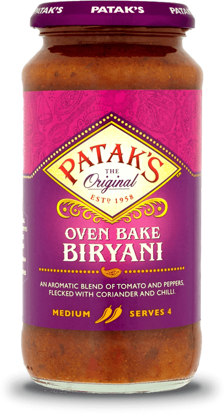 Oven Bake Biryani Sauce - Patak's Biryani Paste, Hd Png Download