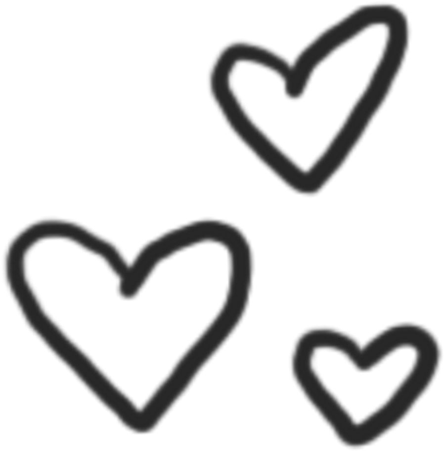 Doodle Hearts Overlays Tumblr