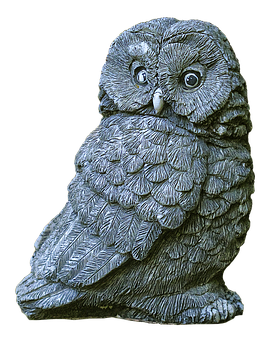 A Statue Of An Owl