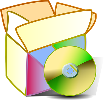 A Box With A Cd And A Disc