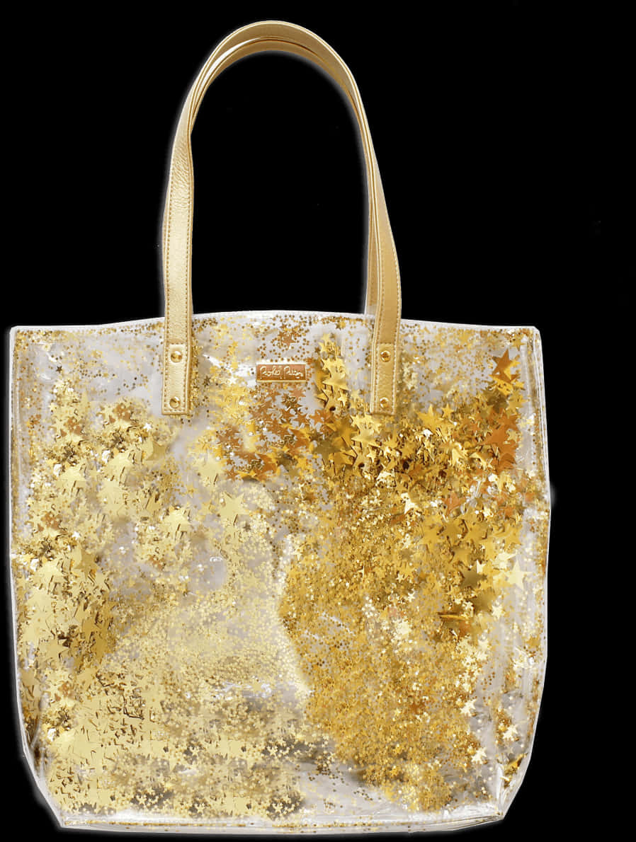 A White And Gold Bag