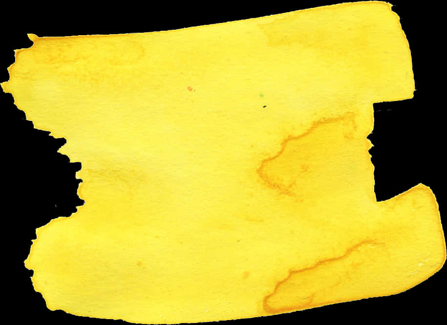 A Yellow Paper With Holes