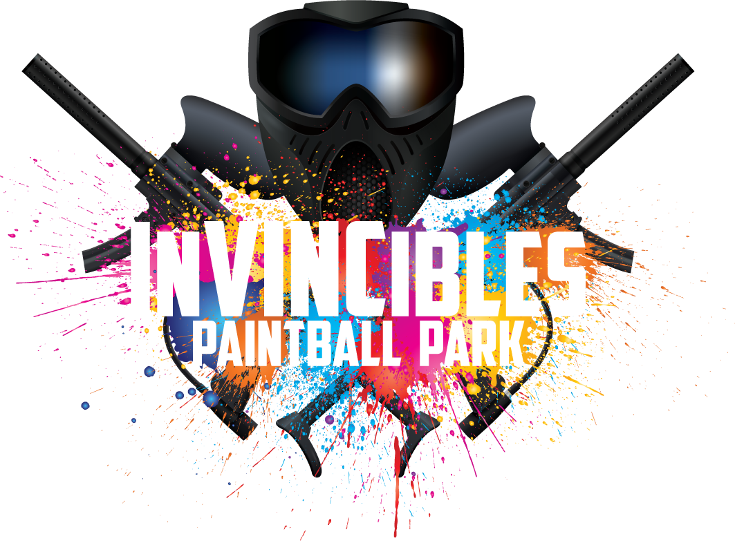 A Paintball Mask And Paint Splashes